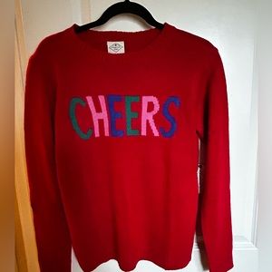 “CHEERS” sweater